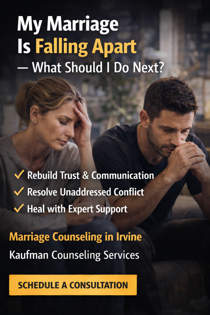 Marriage Counseling in Irvine
