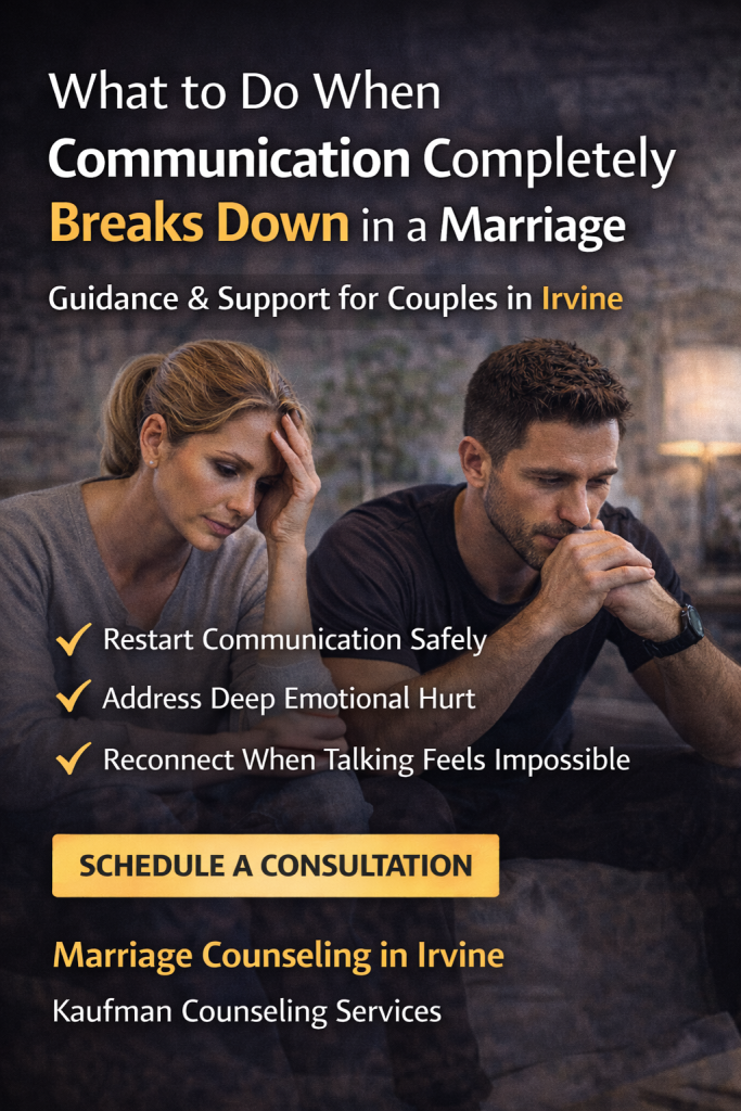Marriage Counseling in Irvine