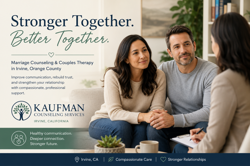 Marriage counseling in Irvine, Orange County